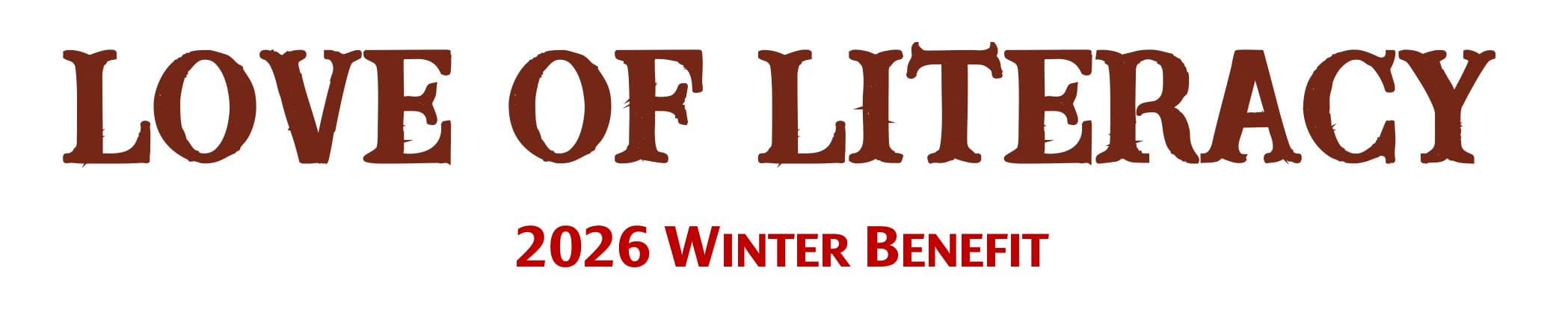 Love of Literacy 2026 Title Graphic