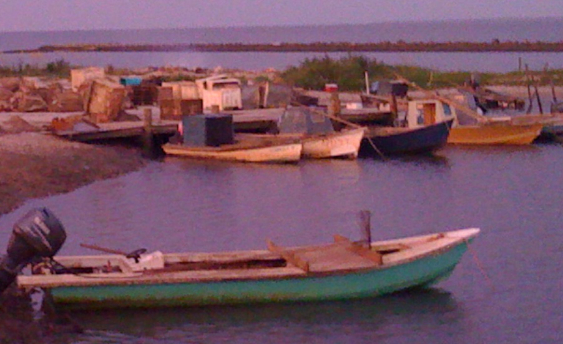 Oyster boat in Eastpoint